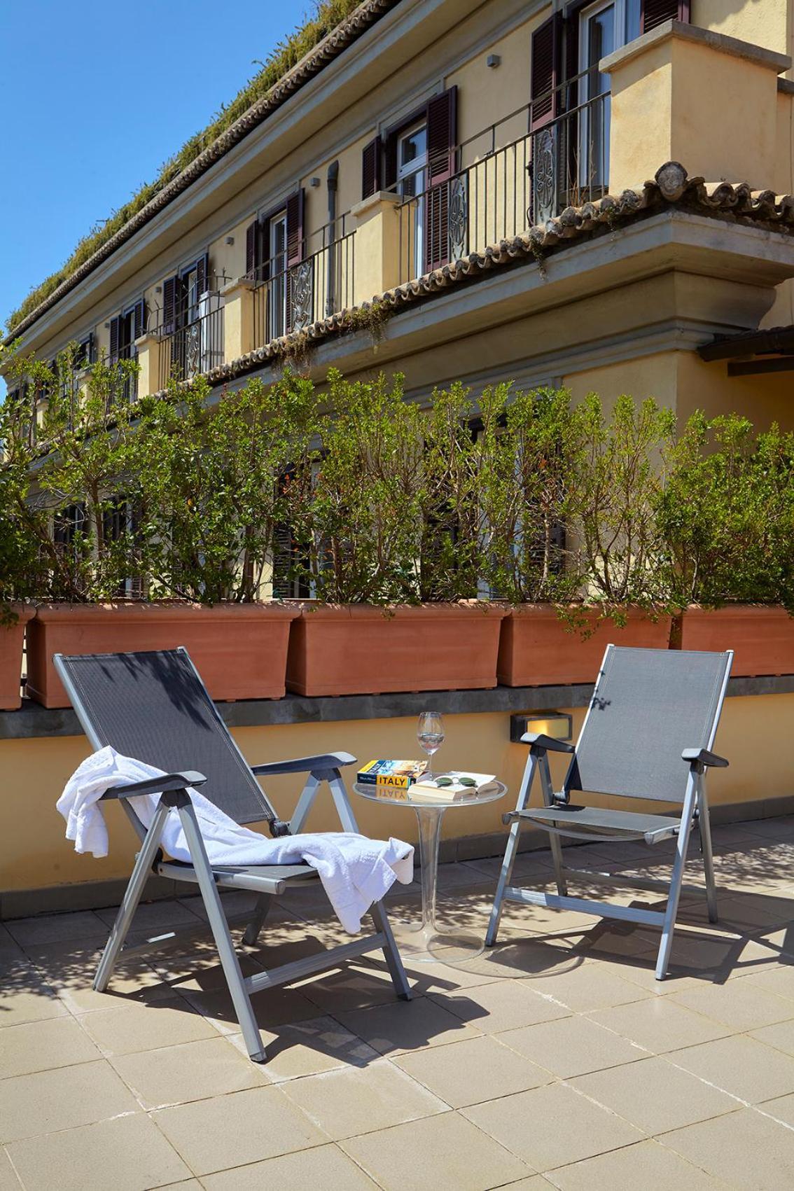 Trianon Borgo Pio Aparthotel Rome Buitenkant foto